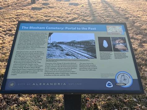 The Bloxham Cemetery: Portal to the Past Historical Marker