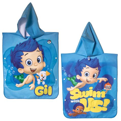 Bubble Guppies Eco-Friendly Hooded Beach Towel| Bubble Guppies Gil ...