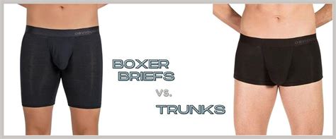 What’s the Difference Between Boxer Briefs and Trunks?