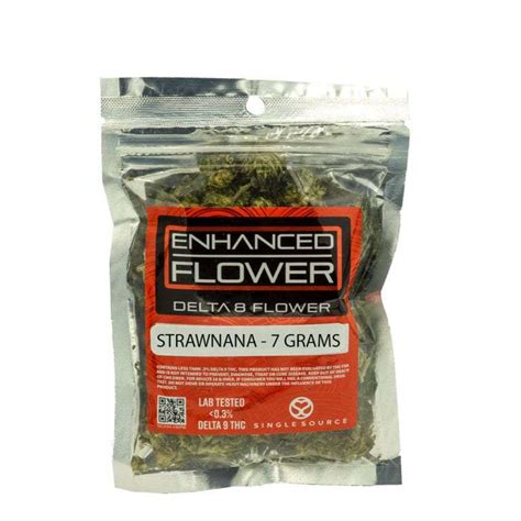 Single Source Delta 8 THC Flower – Strawnana - Royal Weed Dispensary UK