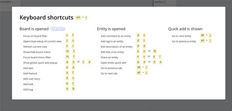 Keyboard Shortcuts