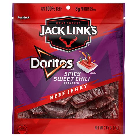 Jack Link’s® Doritos® Spicy Sweet Chili Flavored Beef Jerky, 2.65 oz ...