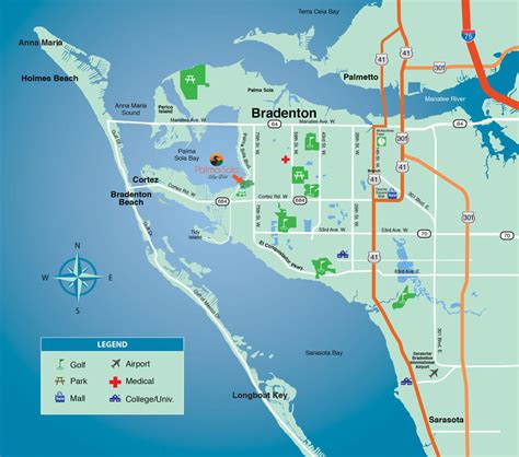 Location & Bradenton Fl Map - Palma Sola Bay Club