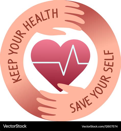 Health care logo Royalty Free Vector Image - VectorStock