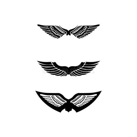 Falcon Wings Logo Template Vector Icon Logo Design App Stock ...