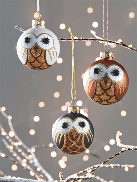 30 Gorgeous Unique Christmas Baubles & Ornaments - Onedesblog Owl ...