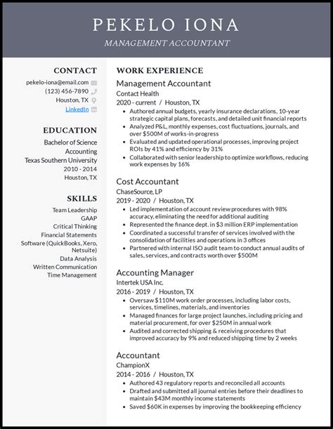 Accounting Manager Resume Example For 2023 Resume Worded | Images and ...