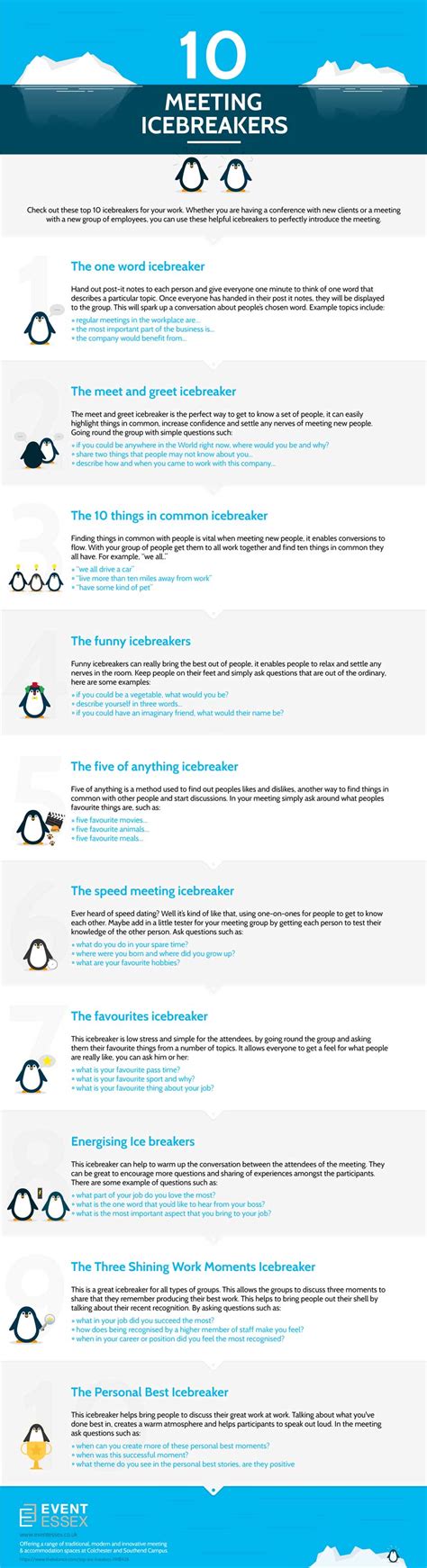 10 Effective Meeting Icebreakers | Smart Meetings