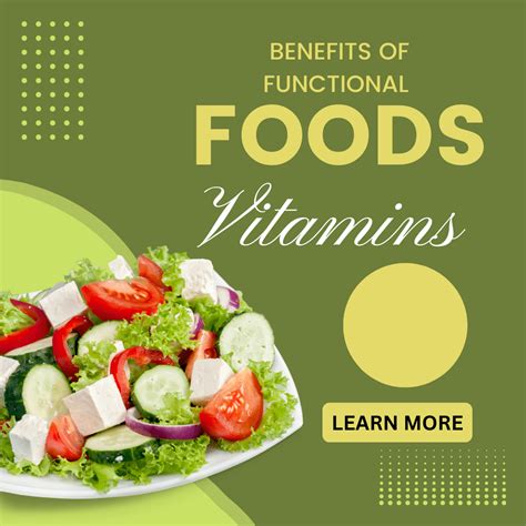 Benefits Of Functional Foods | Vitamins - The VITAL BLOGS