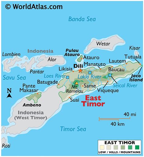 Timor-Leste Maps & Facts - World Atlas