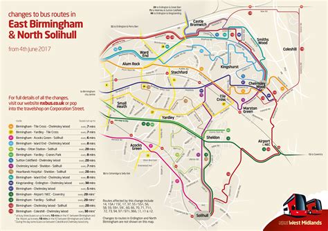 East Birmingham & North Solihull Changes – June 2017 – West Midlands ...