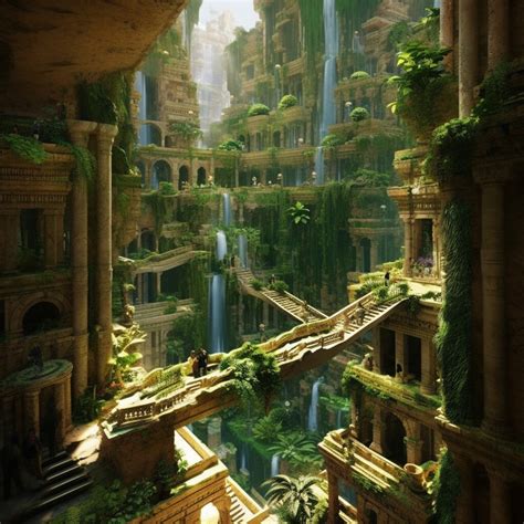 ArtStation - Hanging Gardens of Babylon | Artworks