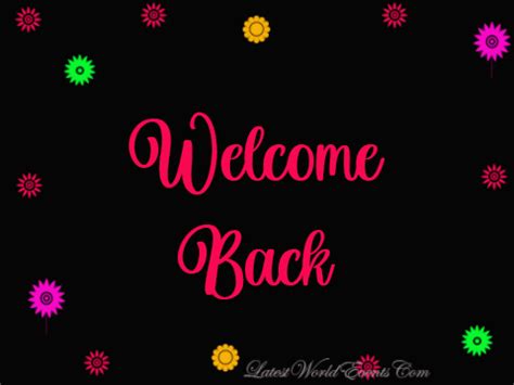 Welcome Back Animated Gif