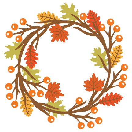 Fall Wreath Svg