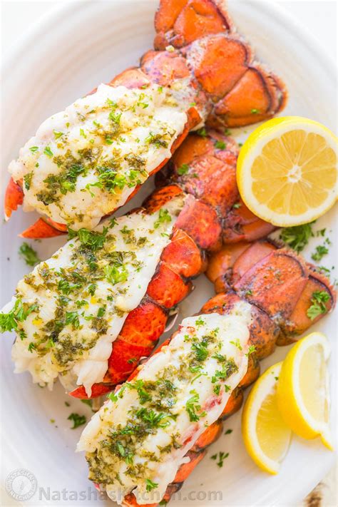 Easy and Flavorful Lobster Tails with Garlic Lemon Butter