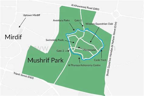 Mushrif Park Dubai - Entrance Fee, Location Map, Timing, Swimming Pool