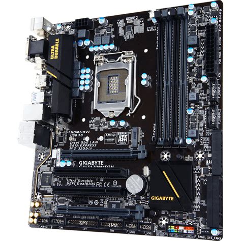 Gigabyte GA-H170M-D3H Micro-ATX Motherboard GA-H170M-D3H B&H