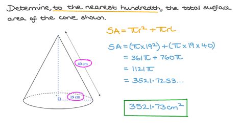 Surface Area Of Cone Formula, Examples, And Diagrams, 60% OFF