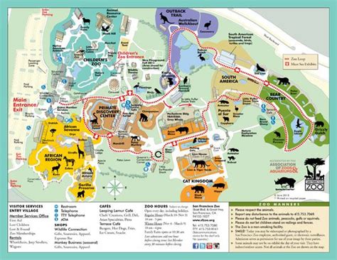 San Francisco Zoo Map – Verjaardag Vrouw 2020