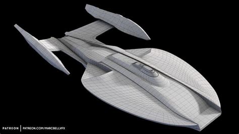 ArtStation - U.S.S. Zheng He (Star Trek Picard), Marc Bell | Star trek ...