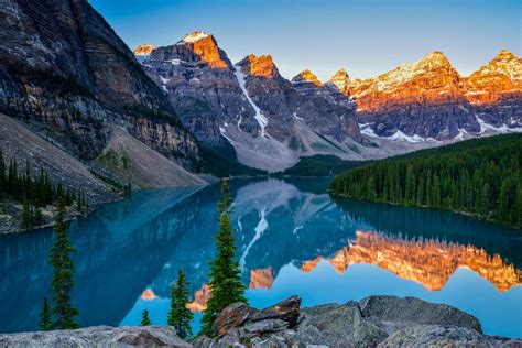 Moraine Lake Sunrise Wallpapers - Wallpaper Cave