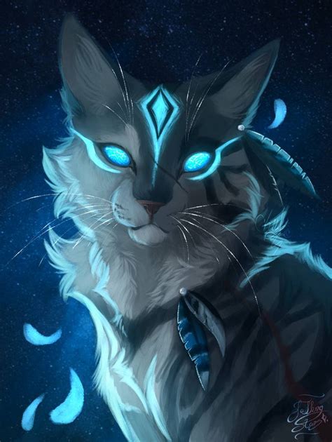 Jayfeather by CrosingStar on DeviantArt | Warrior cat drawings, Warrior ...