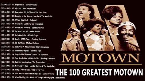 Motown Greatest Hits Full Album ♪ღ♫ 100 Greatest Motown Songs ♪ღ ...