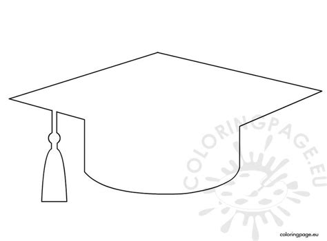 Printable Graduation Cap Coloring Pages - Patricia Sinclair's Coloring ...