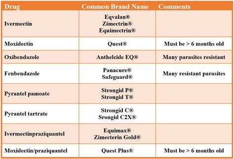 Effective Use of Dewormers for Horses | Panhandle Agriculture