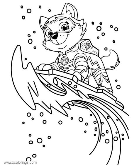 19+ Paw Patrol Mighty Pups Coloring Pages Printable