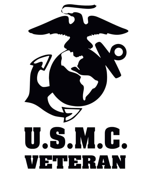 US Marine Corps Veteran Decal | Etsy