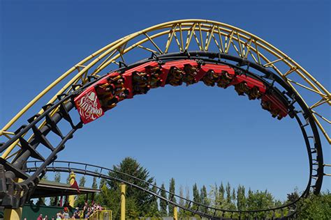 Corkscrew Roller Coaster | Silverwood Theme Park