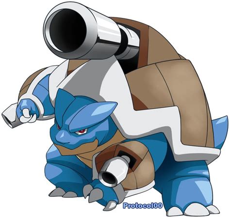 Mega Blastoise by Protocol00 | Pokemon blastoise, Mega evolution ...