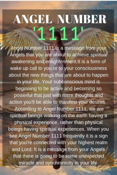 Angel Number 1111: You're Spiritually Connected And Enlightened | Angel ...