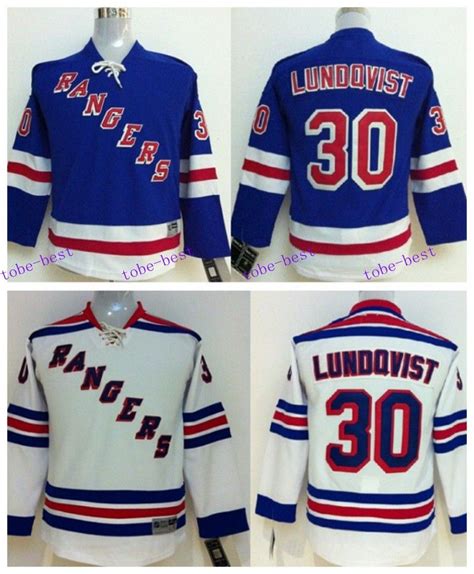 Discount Youth New York Rangers Hockey Jerseys #30 Henrik Lundqvist ...