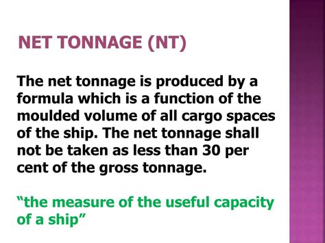 PPT - International Convention on Tonnage Measurement of Ships ...