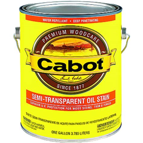 CABOT 0306 1G SEMI TRANSPARENT NEUTRAL BASE OIL BASED STAIN