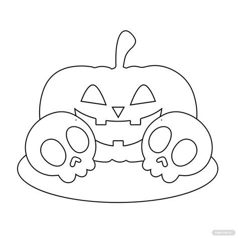 FREE Halloween Drawing Templates & Examples - Edit Online & Download ...