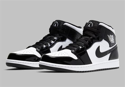 Nike Air Jordan 1 Mid SE ASW Carbon Fiber Black White DD1649-001 Men's ...