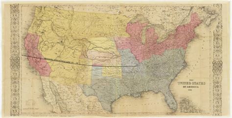 One-of-a-Kind Gold Rush Map | Denver Public Library History