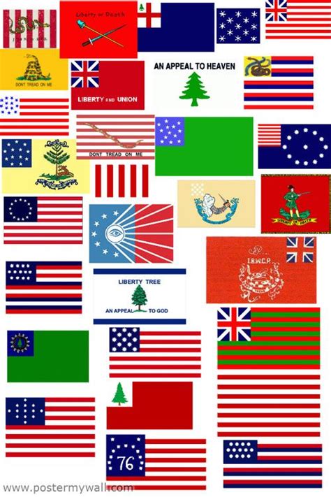 Flags of the American Revolution | History | Pinterest | American ...