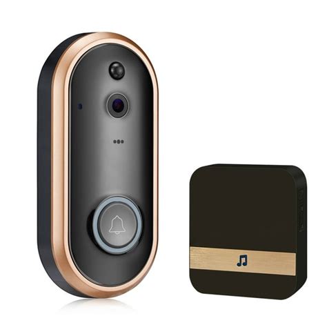 WiFi Smart Video Doorbell, GoldCherry Wireless Door Bell 1080P HD ...