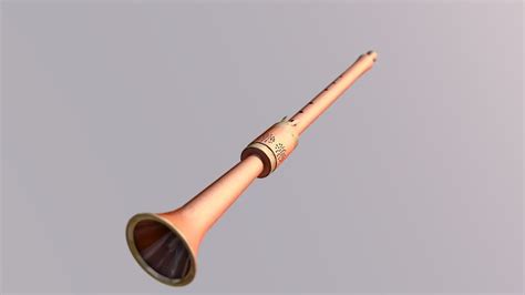 Medieval Music Instrument Alto Shawm 3D Model $12 - .obj .fbx .c4d - Free3D