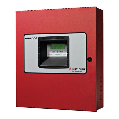 HONEYWELL NOTIFIER RP-2002C INSTRUCTION MANUAL Pdf Download | ManualsLib