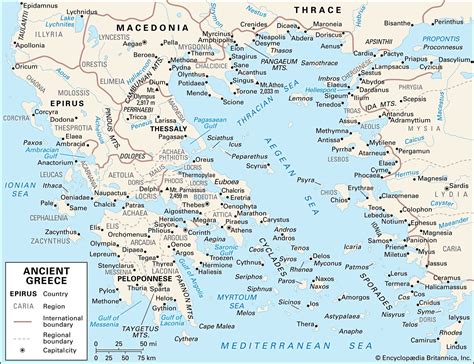 Mycenaean Empire Map