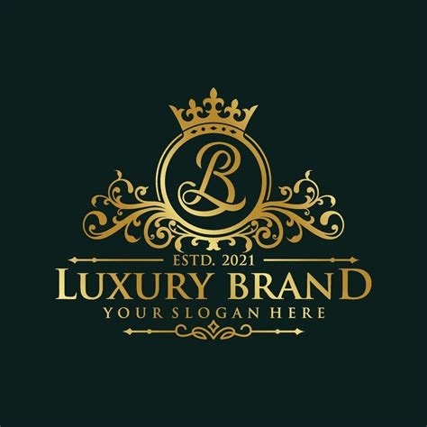 Luxury logo monogram crest template design vector illustration. Royal ...