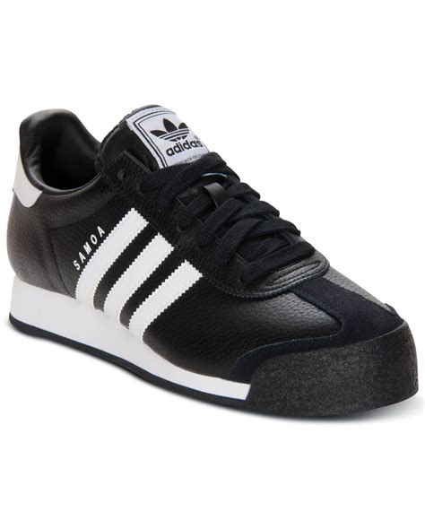 adidas Leather Men's Originals Samoa Casual Sneakers From Finish Line ...