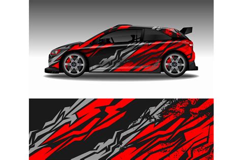 Wrap Car Decal Design Vector Livery Race Graphic by 21graphic ...