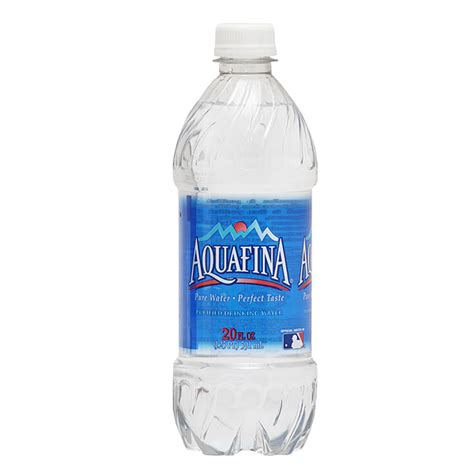 Typography : Aquafina Water Bottles