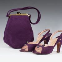 Purple Suede Heels